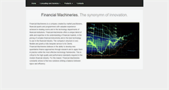 Desktop Screenshot of financial-machineries.com