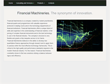Tablet Screenshot of financial-machineries.com